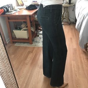 bcbg wide leg trouser jean
